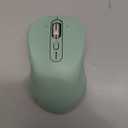 Wireless Bluetooth Mouse for Laptop,USB+BT2,Quiet Ergo Computer Mouses,Metal 4-Way Super Scrolling, 3200 DPI,Rechargeable,10 Button,Plug&Play,Multi Device Cordless Mice for iPad,Tablet,Mac,PC(Green)