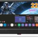 Feihe 22-inch Small Smart TV Full HD 1080p | Kitchen Smart TV, Flat Screen Television with Loud Dual Stereo Speakers, 178 Viewing & Wi/Fi (22, Inches)