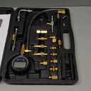 BETOOLL Digital Fuel Pressure Gauge - Black Case Fuel Pressure Test Kit - Fuel Injector Injection Pump Pressure Tester Tools 0-300PSI for Cars and Trucks