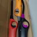 4 Pack Candle Lighter Long Lighters, Refillable Butane Lighters for Candle Camping Fireplace Party BBQ Grill(No Fuel)