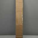 Cordless Light Filtering Mini Blind - 35 Inch Width, 72 Inch Length, 1" Slat Size - Pearl White - Cordless GII Morningstar Horizontal Windows Blinds for Interior by Achim Home Decor