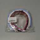 Wisecy Headbands for Women Non Slip Trendy Headbands for Women's Hair 1 inch Wide Cute Head Bands for Girls, Elastic Hair Bands for Women's Fashion Accessories (5Pcs) (Black, blue, rose red, pink, white)