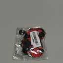 Vofrise 200PC Black and Red Skull Birthday Confetti for Tables Horror Halloween Gothic Themed Birthday Party Decorations