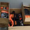 VOLTASK Cordless Snow Shovel with Wheels, 48V | 16-Inch | 4-Ah Brushless Cordless Snow Blower, Battery Snow Blower with Directional Plate & LED Lights (2 * 24V Battery & Dual Quick Charger Included)