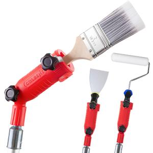 Multi-Angle Paint Brush Extender - High Ceiling Paint Edger Tool, Extension Pole Attachments Multi-Angle Paint Brush Extender - High Ceiling Paint Edger Tool, Extension Pole Attachments