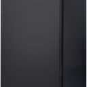 Commercial Cool Upright Freezer, Stand Up Freezer 6 Cu Ft with Reversible Door, Black