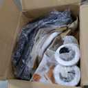 Nalupatio Modern Bar Stools Set of 2, Adjustable Faux Leather Upholstered Swivel Bar Stools, Counter Height Bar Chairs with Back for Kitchen Island, Black