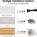 2 x 4-in-1 Funny Metal Sign for Porch  No Soliciting, Private Property, On Camera, Beware of Owner  Durable Weatherproof Aluminum Plaque for House Door or Yard, 712 Inch