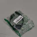 OROBAY Rugged Band Compatible with Apple Watch Band 45mm/44mm/42mm with Case, Shockproof Strap for iWatch SE3 SE2 SE Series 9/8/7/6/5/4/3/2/1 with Bumper Case Cover Men Women, Matte Black