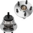 PHILTOP 512403 Rear Wheel Hub Assembly Fit for Toyota Corolla 2009-2019, Toyota Matrix 2009-2013, Pontiac Vibe 2009-2010, 5 Lugs Wheel Bearings Hub W/ABS 2pcs