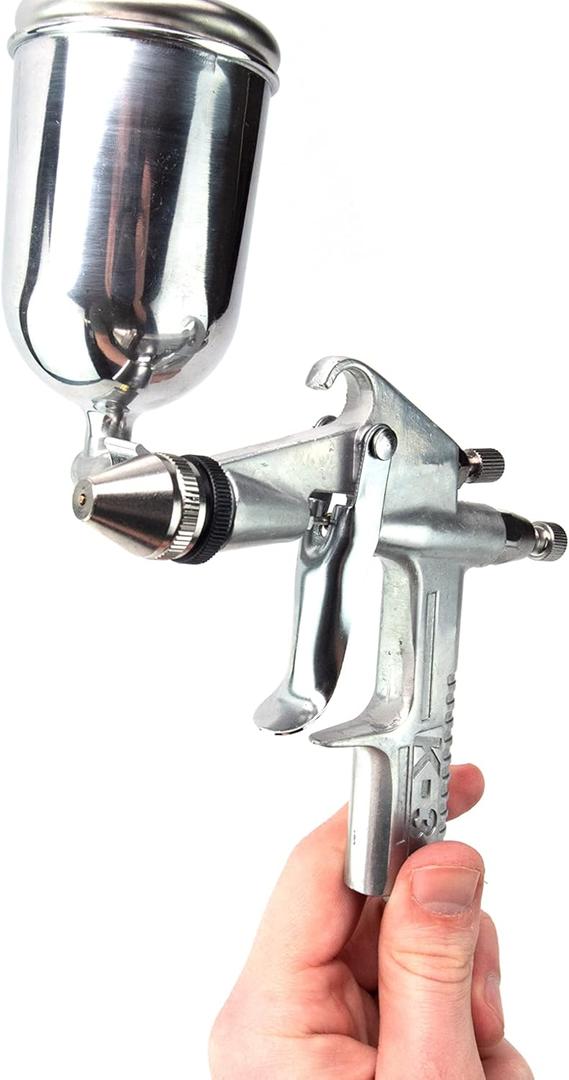 VCT 0.5mm Spray Gun Mini Airbrush K-3 Air Brush Paint Alloy Painting Sprayer Tool