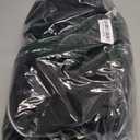 LOVELONGLONG Waterproof Dog Raincoat with Removable Hood  Outdoor Full Body Dog Jacket, Windproof Snowproof Shell Suit  All Season Pet Rain Gear Black 3XL (3XL (Back 22"))