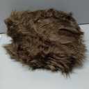 Ashler Faux Fur Rug, Fluffy Shaggy Area Rug, Ultra Soft 2 x 3 Feet Sheepskin Fur, Dark Coffee Fuzzy Machine Washable Shag, Nursery Decor Throw for Bedroom, Living Room, Kids Room