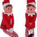 PMS Elves Behavin' Badly 2 Vinyl Naughty Elves Christmas Doll Decoration