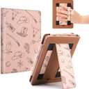 Cowboy Case for 7 Kindle Paperwhite 2024 12th Generation/6.8" 11th Gen/iReader/Xiaomi Book,Hand Strap Stand Cover Sleeve for Kindle Colorsoft Signature Edtion,2025 Western Cowgirl Ereader Ebook Gifts