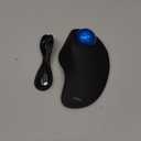 Nulea Wireless Ergonomic Trackball Mouse, Rechargeable, Bluetooth Rollerball Mouse, 44mm Index Finger Trackball, 5 Adjustable DPI, Compatible with PC, Laptop, iPad, Mac, Windows, Android