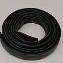 ToLanbbt 16.4FT Garage Door Seals Bottom Rubber 0.19" P Bulb Bottom Weather Seal, Weatherproof Replacement Weather Stripping Compatible with Overhead Door (16.4 FT, Black)