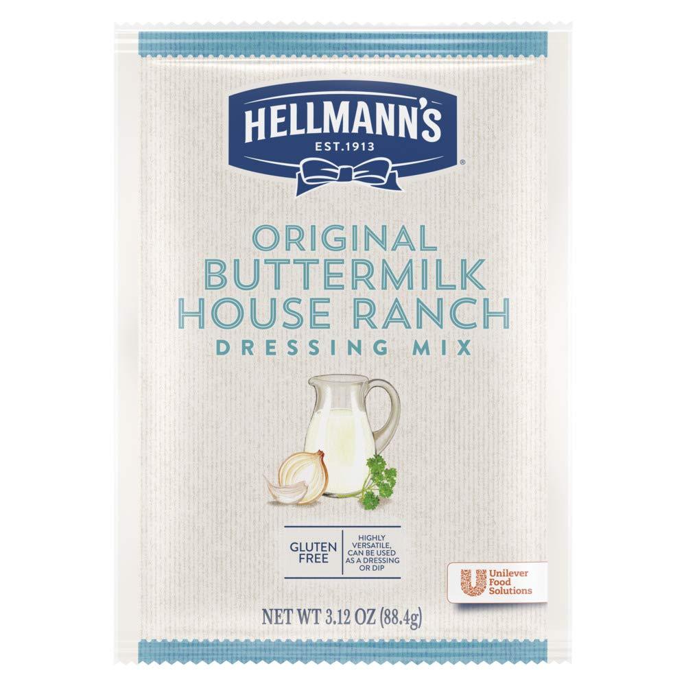 Hellmann's Original Buttermilk Ranch Dressing Dry Mix, 12 oz, Pack of 12, Best By: JAN/22/26