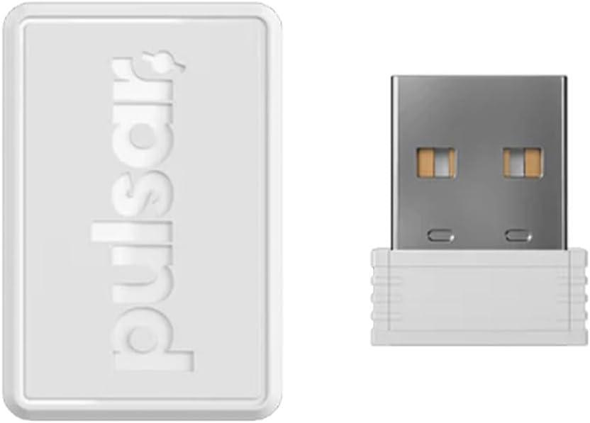 Pulsar Gaming Gears Mouse Dongle Kit  Wireless USB Receiver for X2 v2/X2H/X2A/Xlite v3 (Not for ES Series)  White