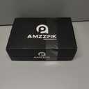 AMZZPIK Kids Soccer Cleats for Little/Big Kid Size 11C-6Y Youth Professional Cleat for Boys and Girls (Black)