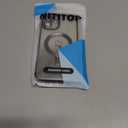 NITITOP Compatible with iPhone 16 Plus Case Cute Clear Glitter [Compatible for MagSafe] Plating Heart Sparkle Bling Magnetic Girl Women Electroplated Frame Camera Protection Back Cover - Black