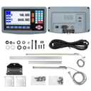 2-Axis Digital Display RPM Display Linear Scale Encoder DRO Kit 350mm+700mm for CNC Milling Machine Metal Lathe with Instruction Manual