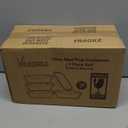 VERONES 5 Pack 36 OZ Glass Meal Prep Containers, Airtight Glass Lunch Containers Set, Glass Food Storage Containers with Lids,Exclusive of BPA, for Microwave, Oven, Freezer & Dishwasher Friendly,Green