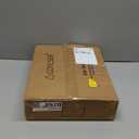 GOYLSER C Shaped Tv Trays Living Room End Table End Stand, Black Minimalist Wooden c Table for Sofa, Height Adjustable Tv Tray Tables Swivel Side Table for Dinner Eating