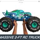 Hot Wheels RC Monster Trucks Mega-Wrex in 1:6th Scale, Extra Large Remote-Control Toy Truck, More Than 2ft Long, Over 2 Feet Long