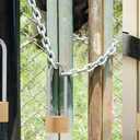 THIRARD Type-1 Brass Padlock  Heavy-Duty, Weatherproof Security Lock with Reinforced Pin Mechanism  Keyed Alike for Sheds, Lockers, Gates & More  Durable, Corrosion-Resistant, Single Pack (50mm, 1.97")