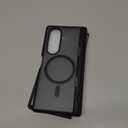 MOBOSI for Samsung Galaxy Z Fold 7 Case with Privacy Screen Protector, [Compatible with Magsafe], [Built-in Kickstand & Full Body Hinge Protection] Magnetic Slim Phone Case for Z Fold7, Black