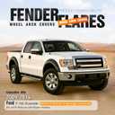 ALMULOO Fender Flares Wheel Arch Covers Compatible with 2009-2014 F-150