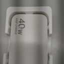 4-in-1 Retractable Gan Wall Charger Plug USB C, Travel Essentials Brick Multiport, 3ft Lightening+ Type C Cables, 40W Fast Charging Foldable Block for iPhone 17 Pro/ 16/ 15/ 14/ 13, iPad, Galaxy