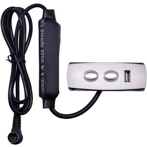 Okin 2 Button 5 Pin Lift Chair or Power Recliner Hand Control with USB, Recliners Replacement Parts Limoss Lazboy Pride Catnapper etc.