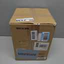 LMS Modern Pendant Lighting Gold Globe Pendant Light Fixture, Mid Century Chandelier One Light Hanging Fixture for Kitchen Island, Adjustable Indoor Lighting for Dinning Room Bedroom, LMS-187 (8" White Glass, 1 Pack)