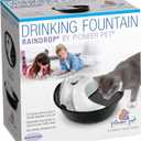 Pioneer Pet 6024 Plastic Fountain- Raindrop Style, Black, 60 Ounces
