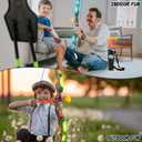 Bow and Arrow Set for Kids, 2-Pack LED Light Up Archery Set with 20 Suction Cup Arrows, Indoor and Outdoor Toy for Boys Girls Age 4-8 8-12 with Standing Target&2 Quivers, Birthday Gift 3-12 Years Old