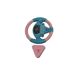 Steering Wheel Tool, with Sucking Cup, Plastic Music Steering Wheel Copilot Steering Wheel Tool for Age of 4-6 Years Old (Pink and Blue)
Visit the POENVFPO Store