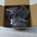 Ansible 24 Pcs Chair Leg Floor Protectors Square, Silicone Felt Furniture Leg Pads Caps Covers for Hardwood Floors (Fit:1-1/16" to 1-5/8") (Clear)