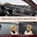 Dashboard Cover Custom Fit for Infiniti G25 G25X G35 G35X G37 G37X 2008 2009 2010 2011 2012 2013,Infiniti Q40 Q60 2014 2015,Dash Cover Mat Pad Carpet Protector (Black)