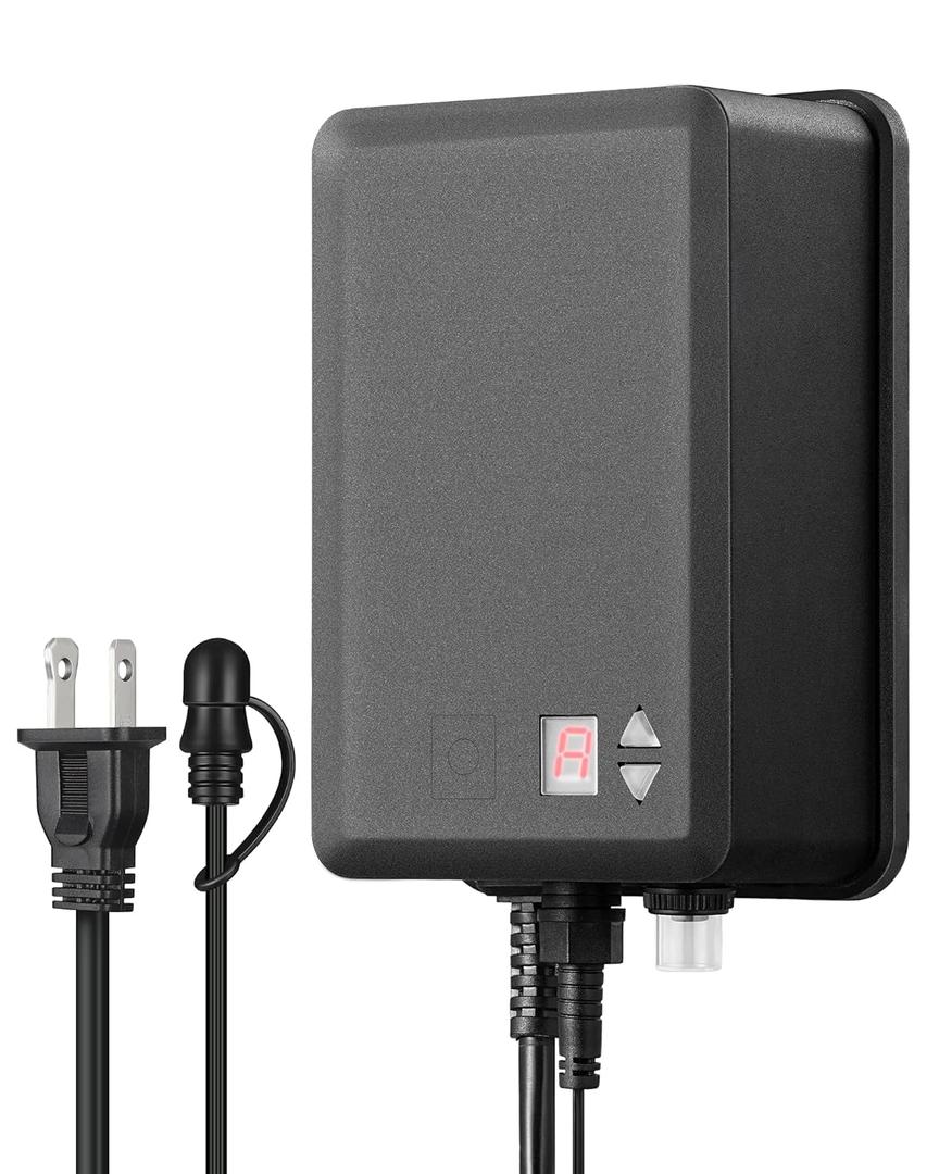 DEWENWILS 100W Low Voltage Landscape Transformer with Photocell Sensor, Low Voltage Transformer 120V AC to 12V AC, Landscape Lighting Transformer for LED Outdoor Lights, Garden Lights, Spotlight