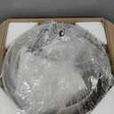 3 Light Semi Flush Mount Ceiling Light Fixture 15.7 Inch Modern Black Drum Ceiling Light Fixture with 2-Layer Fabric Shade Dimmable Close to Ceiling Light for Living Room Hallway Bedroom Entryway