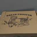 Sourdough Bread Proofer Warming Box Foldable Bread Warming Mat Collapsible Proofing Box for Dough Yogurt Fermentation with Adjustable Temperature & Timer Controller