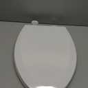 Bemis 1500EC 390 Lift-Off Wood Elongated Toilet Seat, Cotton White (Pack of 1)