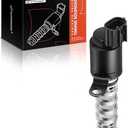 A-Premium Intake or Exhaust Engine Variable Valve Timing (VVT) Solenoid Compatible with Hyundai & Kia - Accent, Elantra, Sonata, Tucson, Forte, Optima, Rio, Soul - L4 1.6L - Replace# 24355-2B700