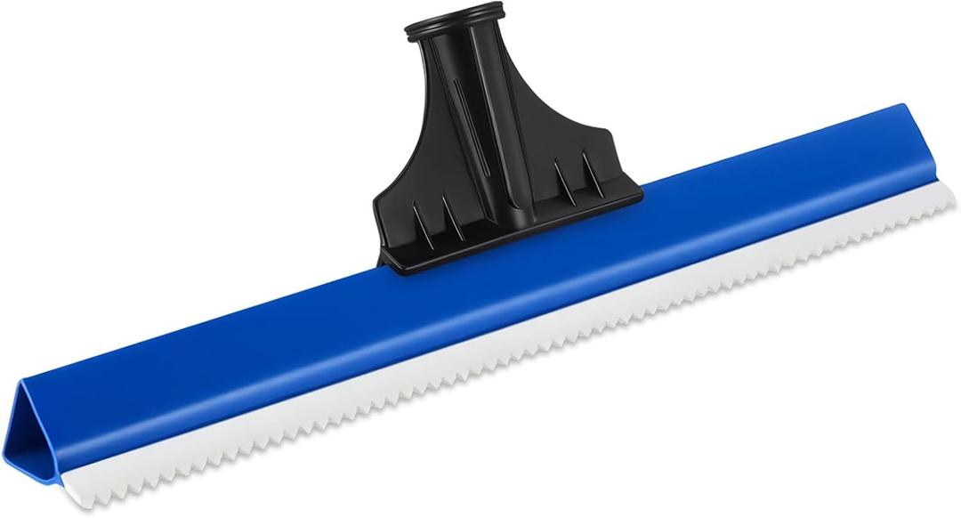 1 Pack Epoxy Floor Squeegees Notched Squeegee for Self Leveling Cement Urethane Epoxy Floor Tools (20 Inches)