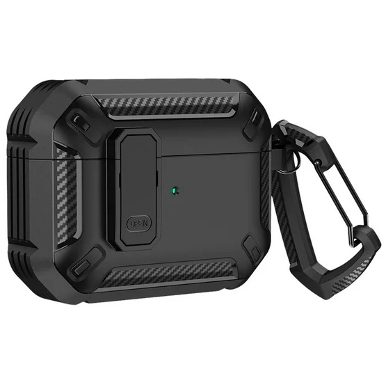 Cases for Galaxy Buds 3 Pro,TPU Headphone Cases with Secure Lock Protection and Carabiner, Shockproof Cover for Galaxy Buds3 Pro 2024 Q5K9 By NZRUANE