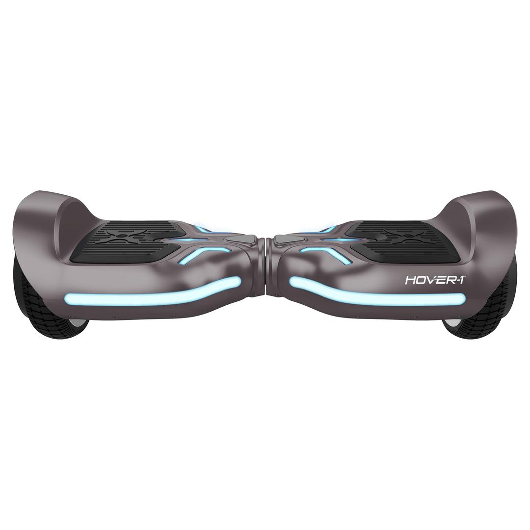 Hover-1 Ranger Electric Self Balancing Hoverboard with Dual 200W Motors, 7 MPH Max Speed, 6 Miles Max Range, and 6.5” Tires Self Balancing Scooter, Gray