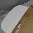 Minsa MinS03 square toilet seat, glossy finish, designed for 16.5-inch x 15-inch toilets, features a soft-close seat, quick-release hinges, high-strength PP material, and easy installation.