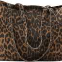 Leopard Print Tote Bags For Women Large-capacity Bag Single-shoulder Sag For Women Large Leopard Print Bag